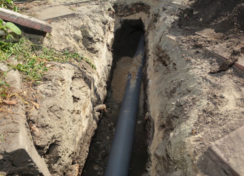 Sewer Pipe Installation