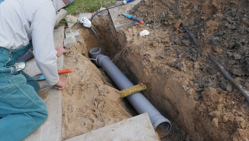 Sewer Pipe Installation